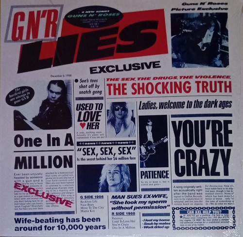 Guns roses r lies - -,
