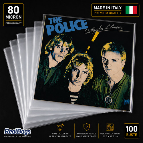 100 buste polipropilene - buste, vinili