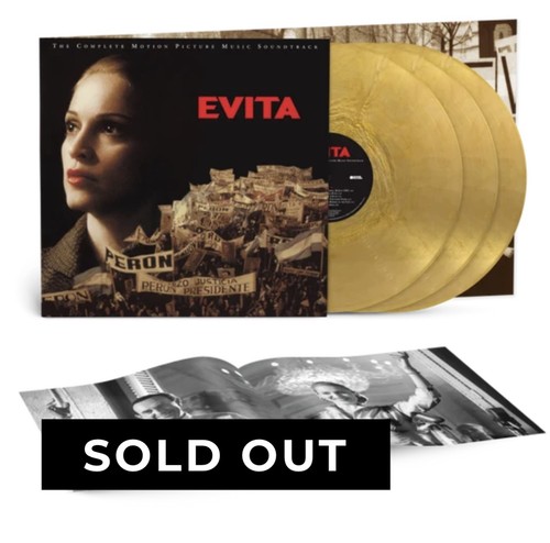 Madonna evita 3xlp - 3xlp, gold